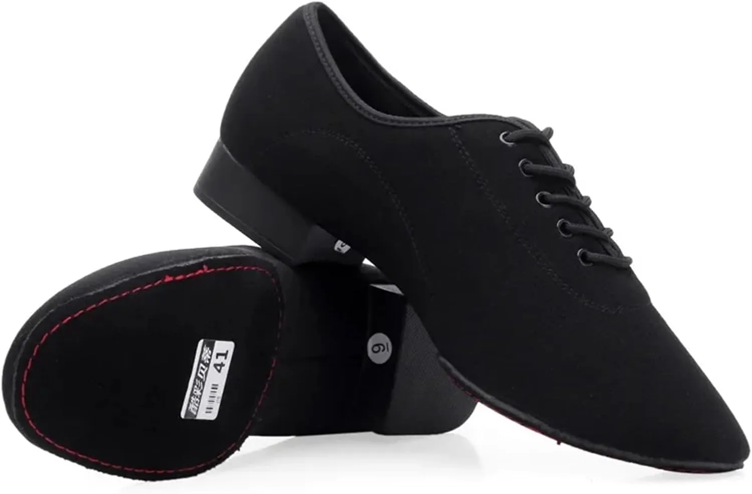 Men's Latin Dance Shoes Men's Ballroom Latin Dance Shoes Jazz Shoes Sneakers for Men Low Heel Professional Practice Dancing Shoes