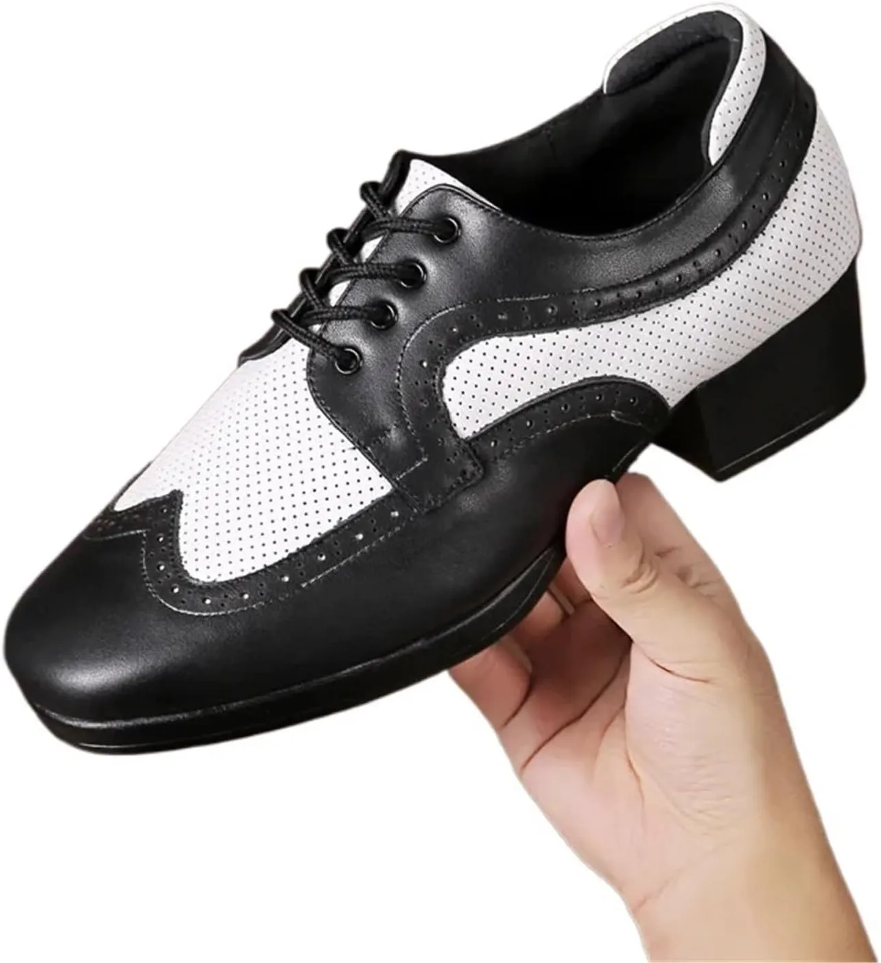 Men's Latin Dance Shoes Men's Latin Dance Shoes Adult Men Join Together Professional Salsa Shoes Low Heel Ballroom Tango Shoes