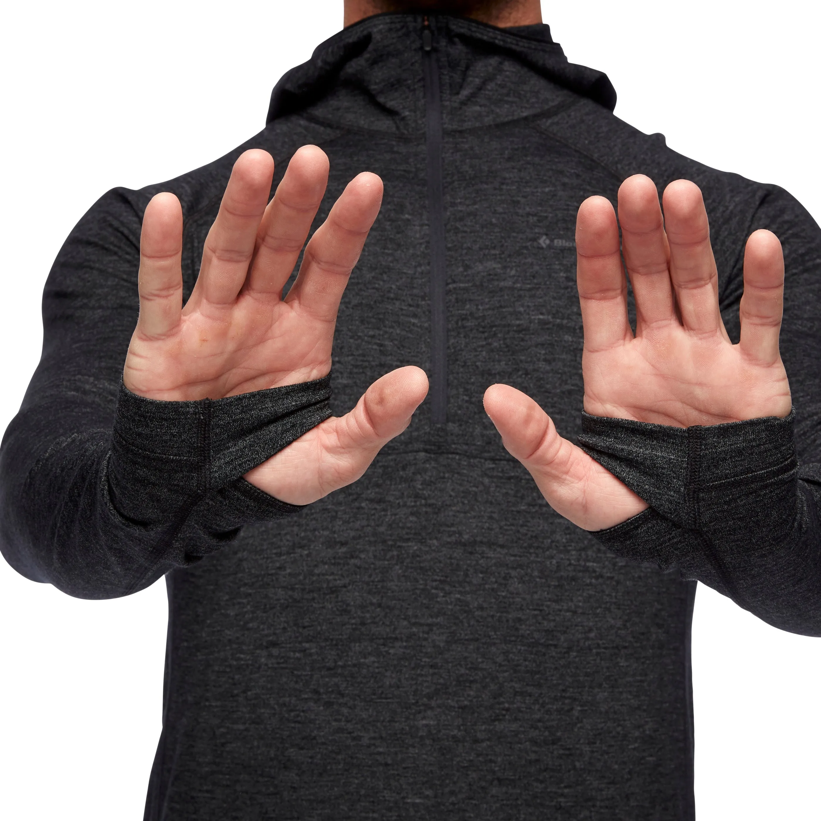 Men's Solution 150 Merino Baselayer Crew Half Zip Hoody