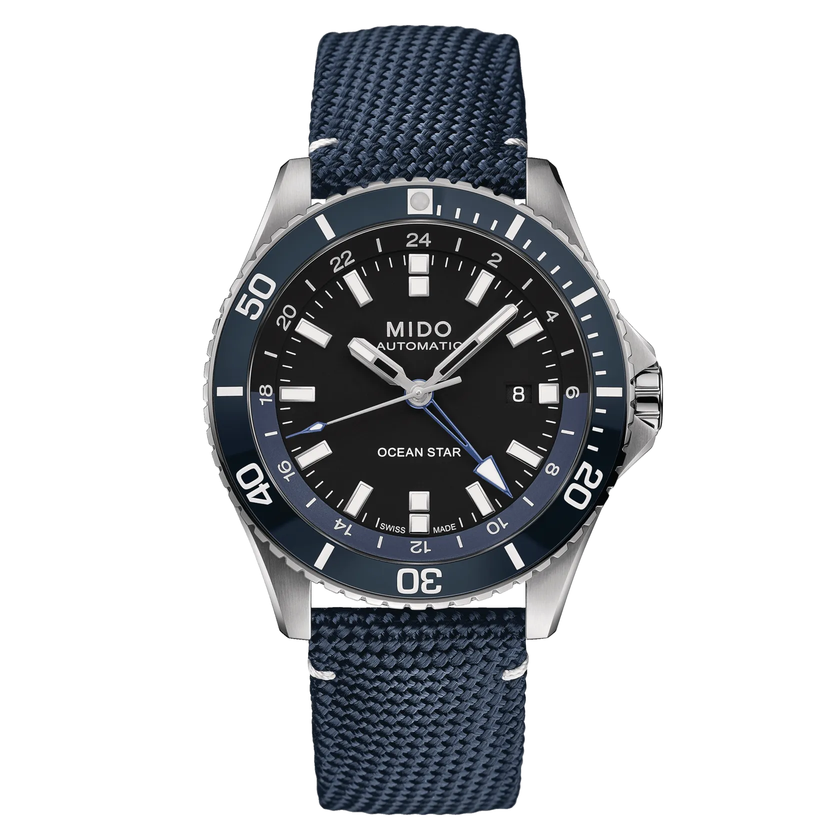 Mido Ocean Star GMT - Black - 44mm | M0266291705100