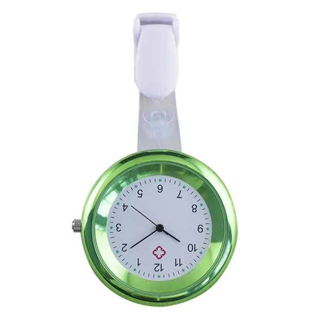 New Nurse Watch Brooch Silicone Clip Watch