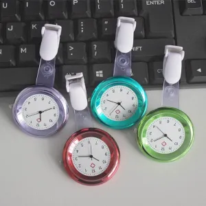 New Nurse Watch Brooch Silicone Clip Watch