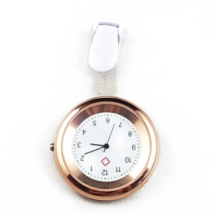 New Nurse Watch Brooch Silicone Clip Watch