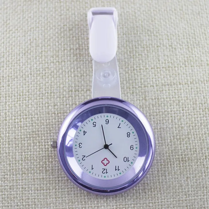 New Nurse Watch Brooch Silicone Clip Watch