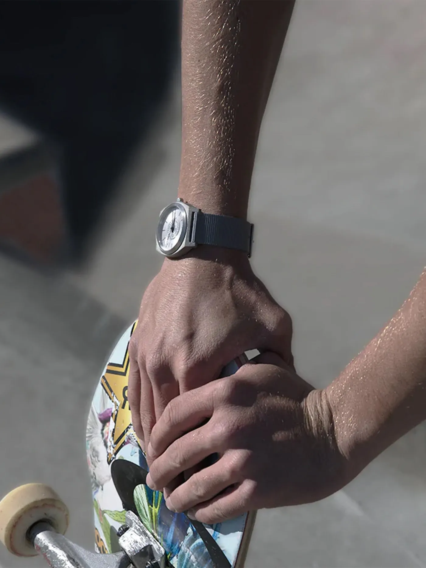 Nixon x Independent Time Teller Watch