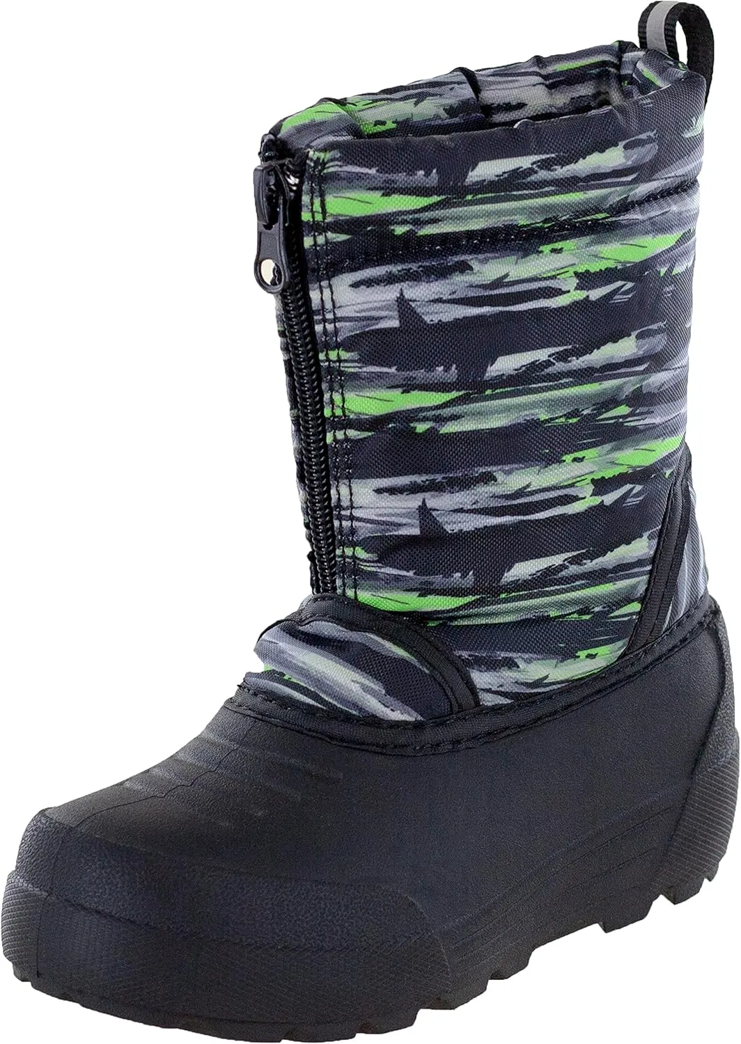Northside Icicle Insulated Snow Boots for Girls and Boys - Toddler and Little Kid - with Washable EVA Insole, Shock Absorbing Outsole with Good Traction and a Front Zipper