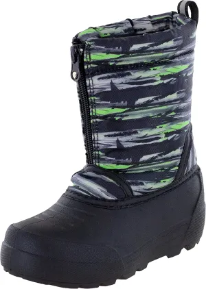 Northside Icicle Insulated Snow Boots for Girls and Boys - Toddler and Little Kid - with Washable EVA Insole, Shock Absorbing Outsole with Good Traction and a Front Zipper