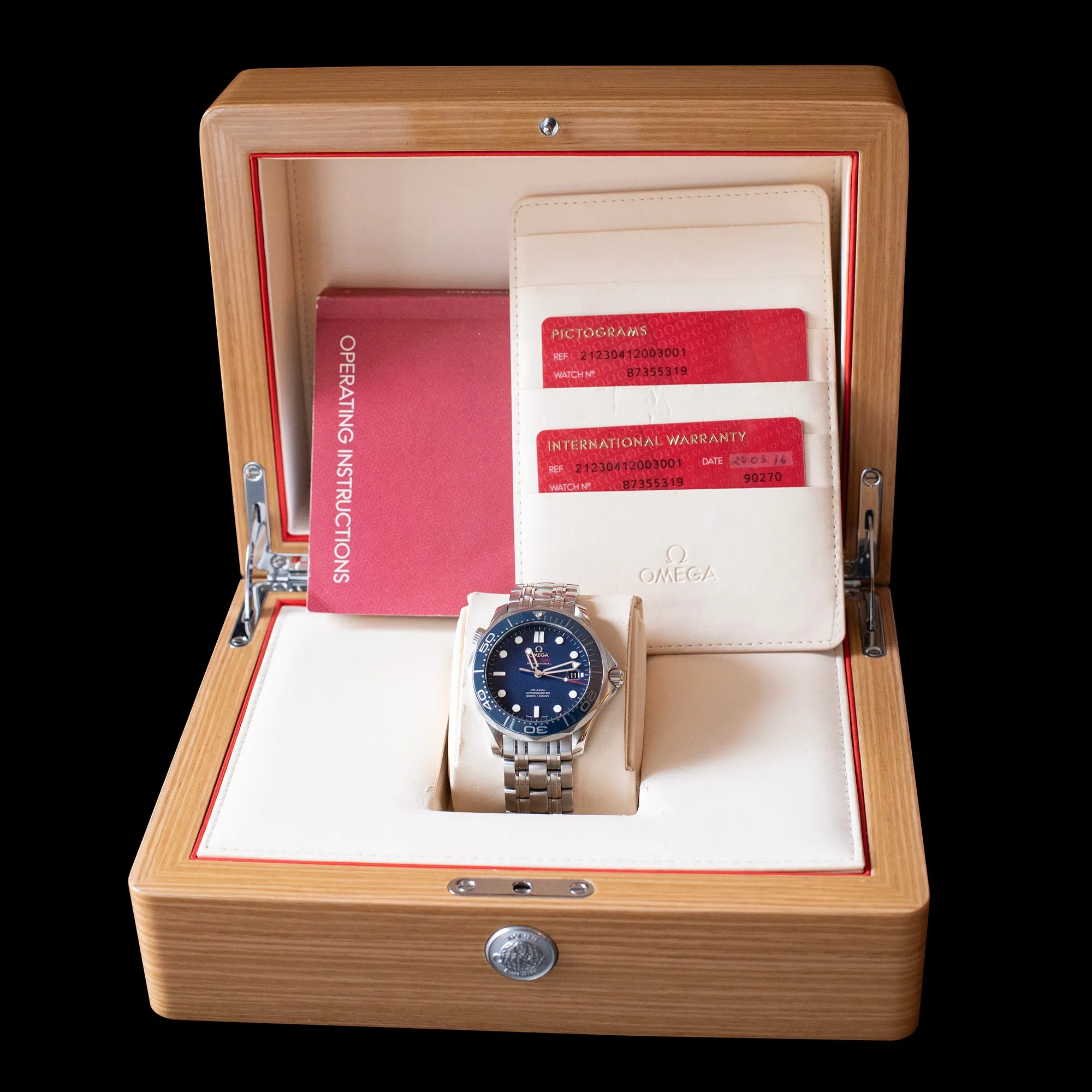 Omega - 2016 Seamaster Professional 212.30.41.20.03.001