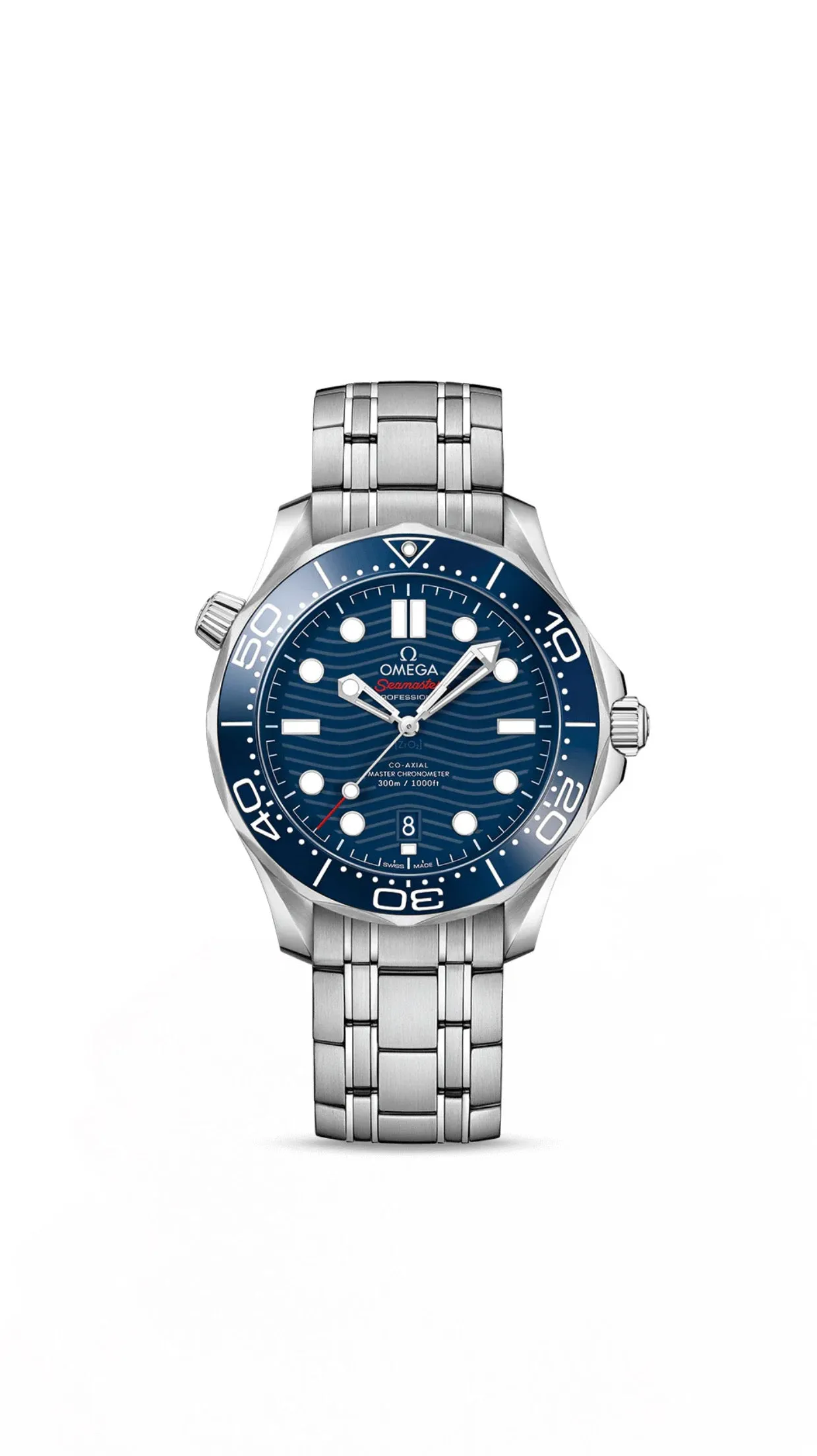 Omega Seamaster Diver 300M Co‑Axial Master Chronometer 42mm Steel on Steel 210.30.42.20.03.001