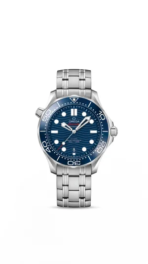 Omega Seamaster Diver 300M Co‑Axial Master Chronometer 42mm Steel on Steel 210.30.42.20.03.001