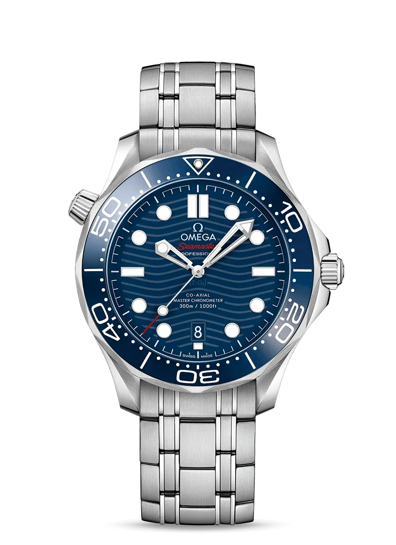 Omega Seamaster Diver 300M Co‑Axial Master Chronometer 42mm Steel on Steel 210.30.42.20.03.001