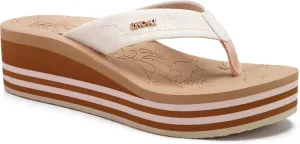 ONCAI Womens Platform Flip Flops Trendy Dressy Womans Summer Sandals with Comfortable Flatform Arch Support Walking Outdoor Rubber Soles (US Size 5-11)