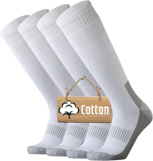 ONKE Knee High Socks Cushioned Moisture Wicking for Mens Over the Calf OTC Steel Toe Western Work Boot Thermal Hiking Hunting