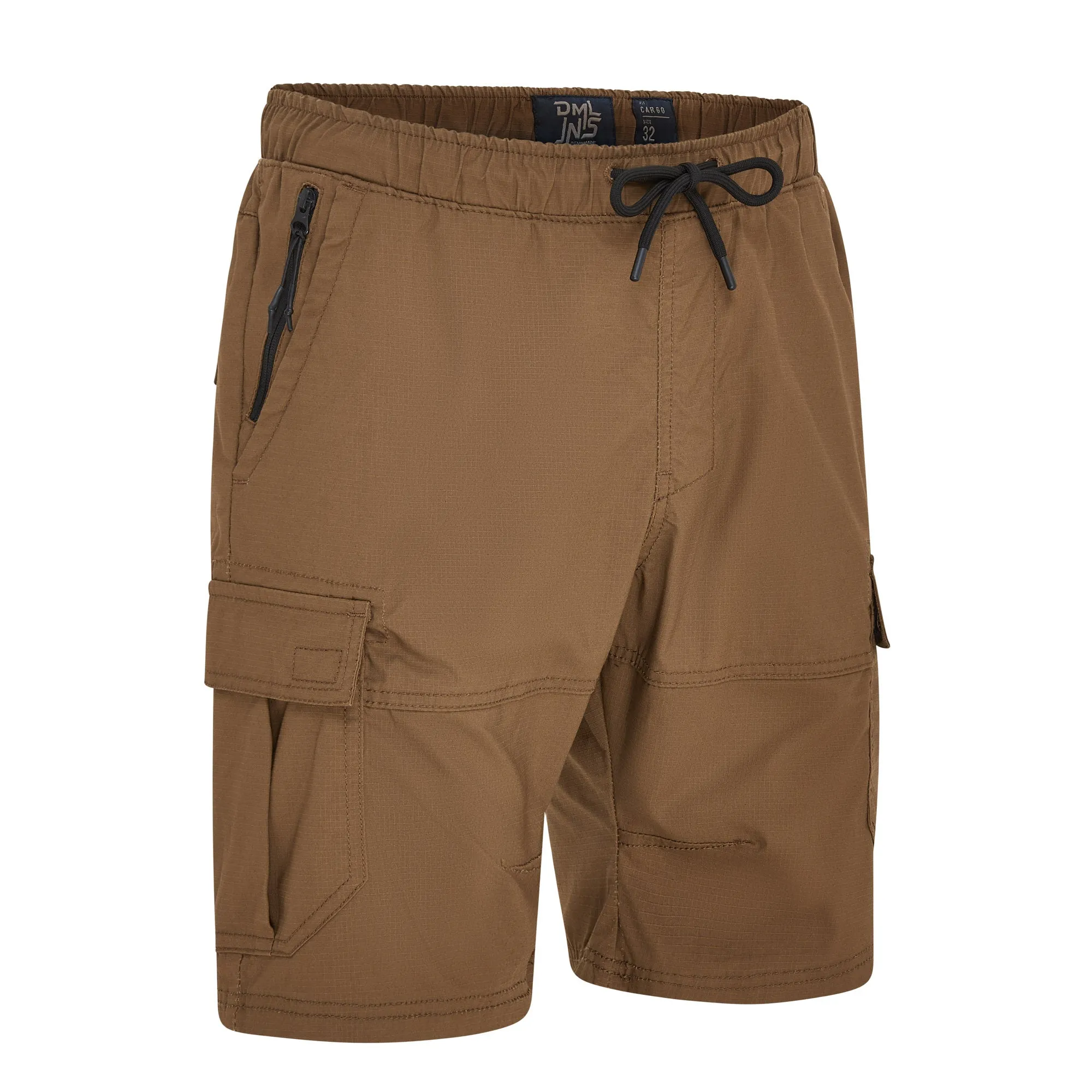 Pulse ripstop tech cargo short in Camel