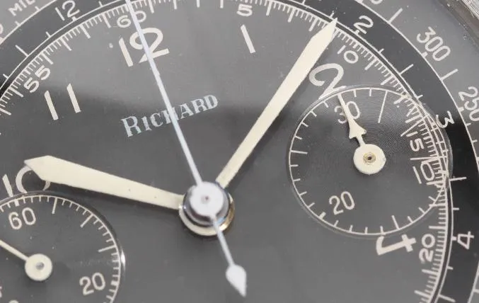 Richard Chronograph 1950s Two Tone Grey Dial