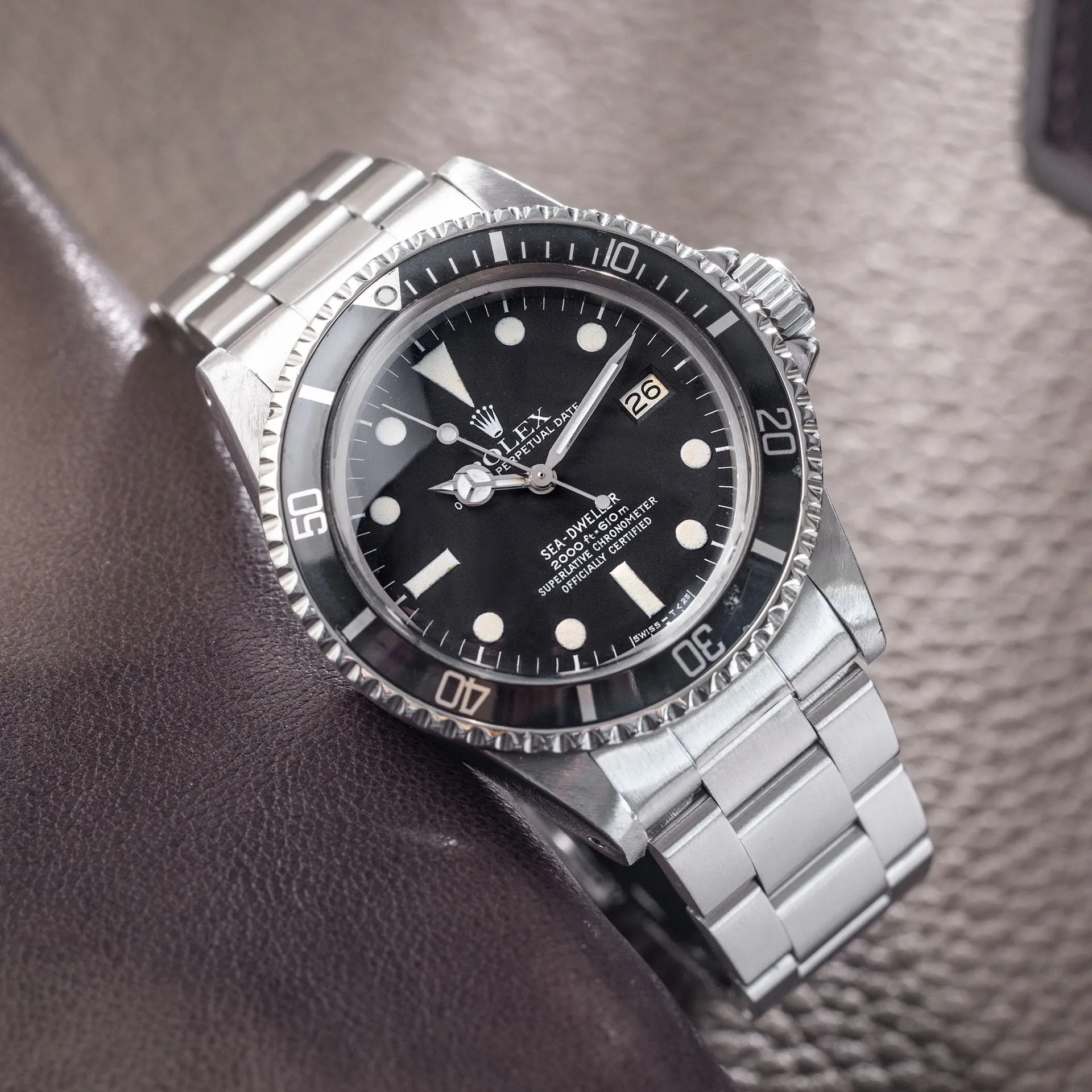 Rolex Seadweller 1665 Mk 1 ‘Great White’ Dial