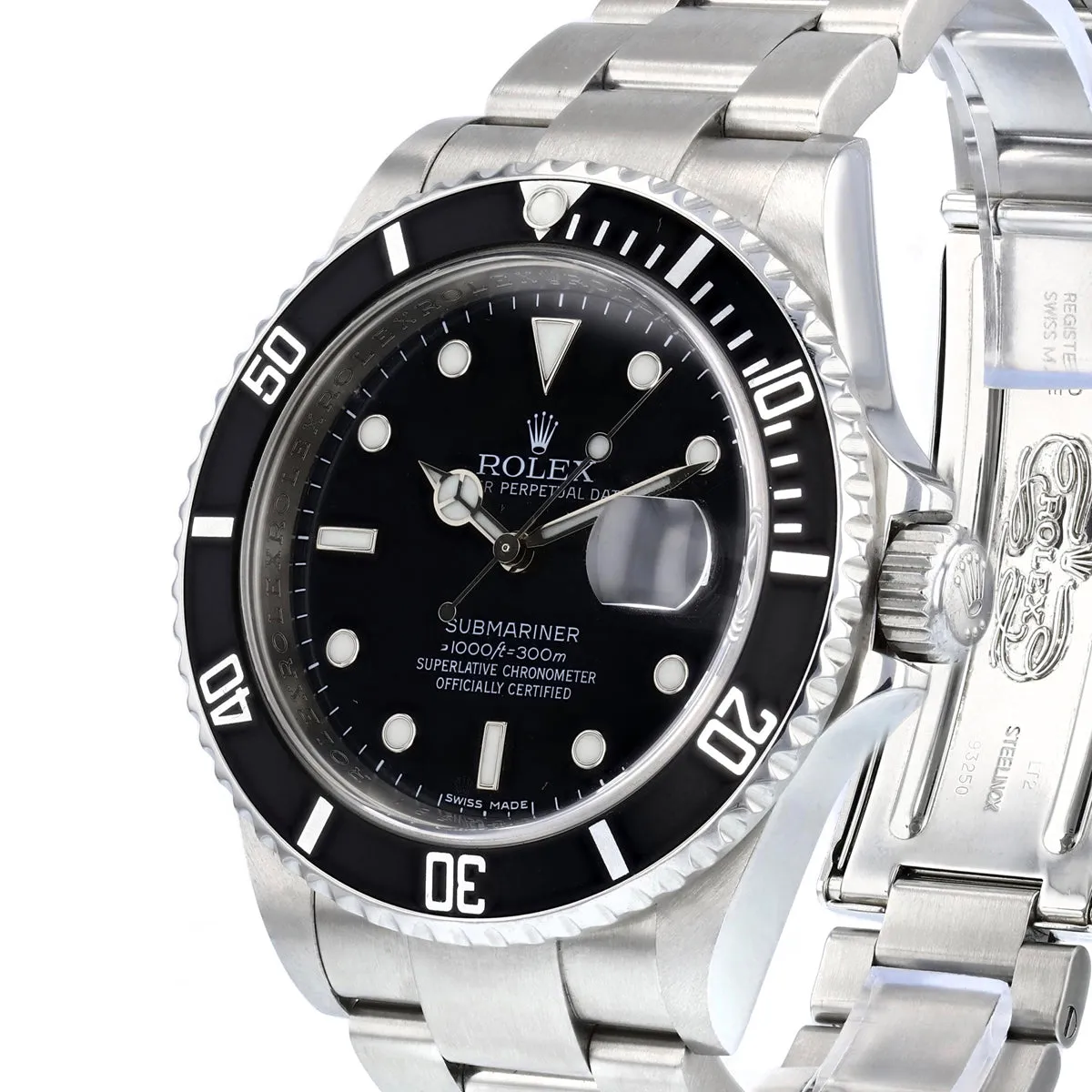 Rolex, Submariner Date, Oystersteel | Pre-Owned | 16610 - 2010