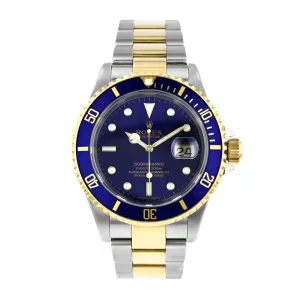 Rolex, Submariner Date, Yellow Rolesor | Pre-Owned | 16613 - 2002