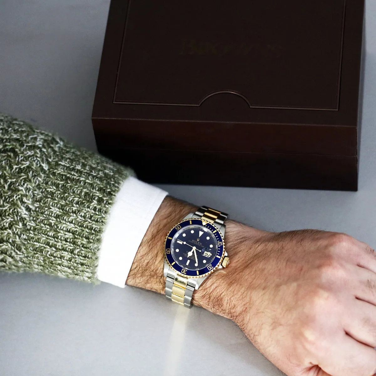 Rolex, Submariner Date, Yellow Rolesor | Pre-Owned | 16613 - 2002