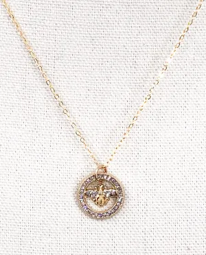 Rosemary Rhinestone Vintage Gucci Button Necklace - Modern Vintage Creations
