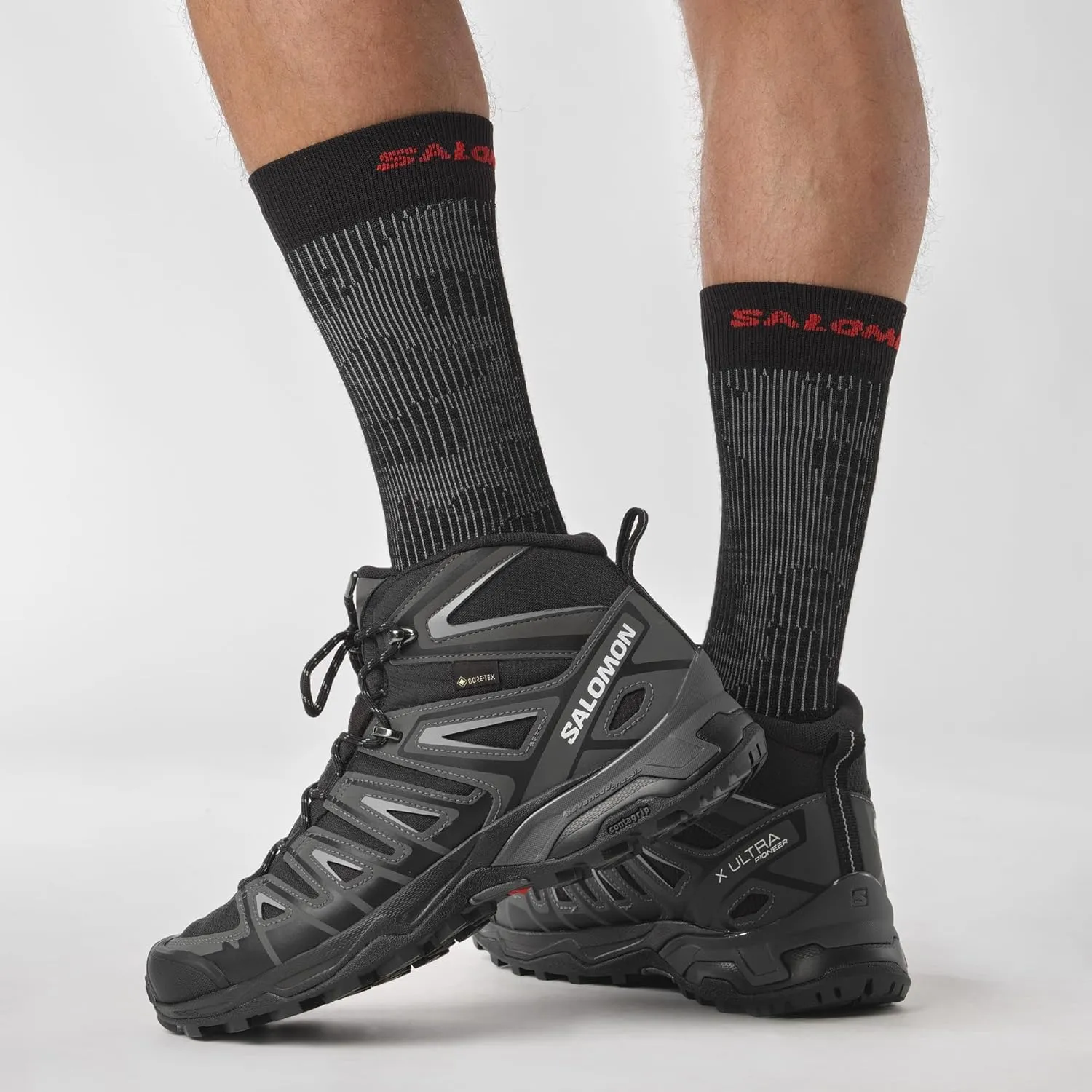 SALOMON Men's X Ultra Pioneer Mid Gore-tex Hiking Shoe