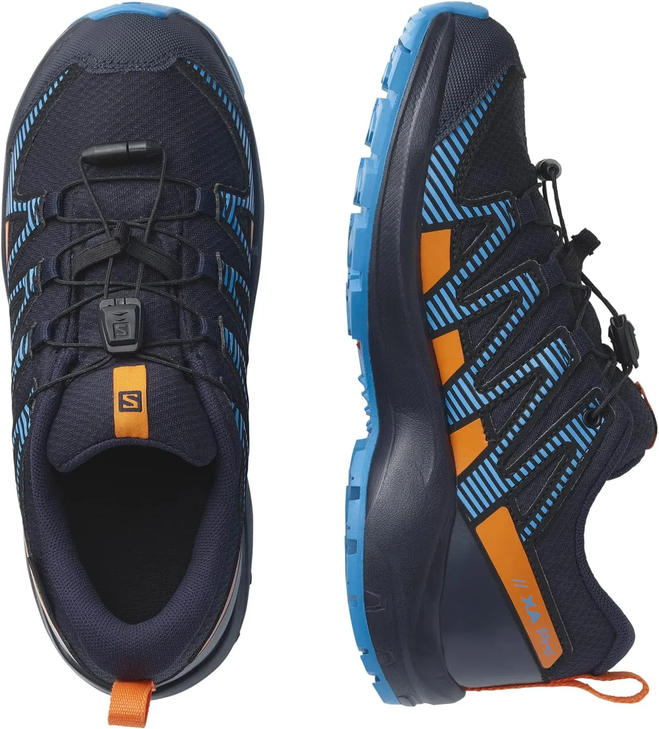 Salomon Unisex-Child Kids Xa Pro V8 Climasalomon Waterproof Trail Running Shoes