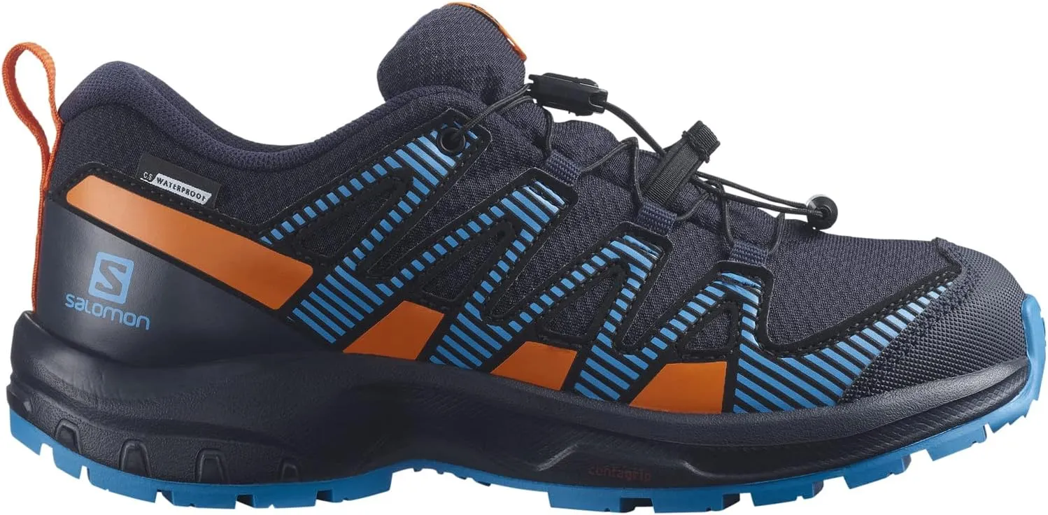 Salomon Unisex-Child Kids Xa Pro V8 Climasalomon Waterproof Trail Running Shoes