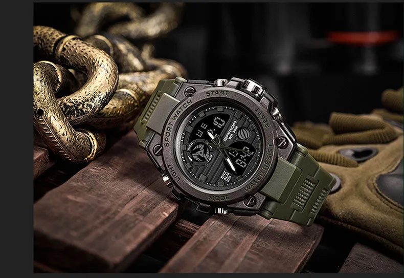SANDA 30M Waterproof Sports Watch