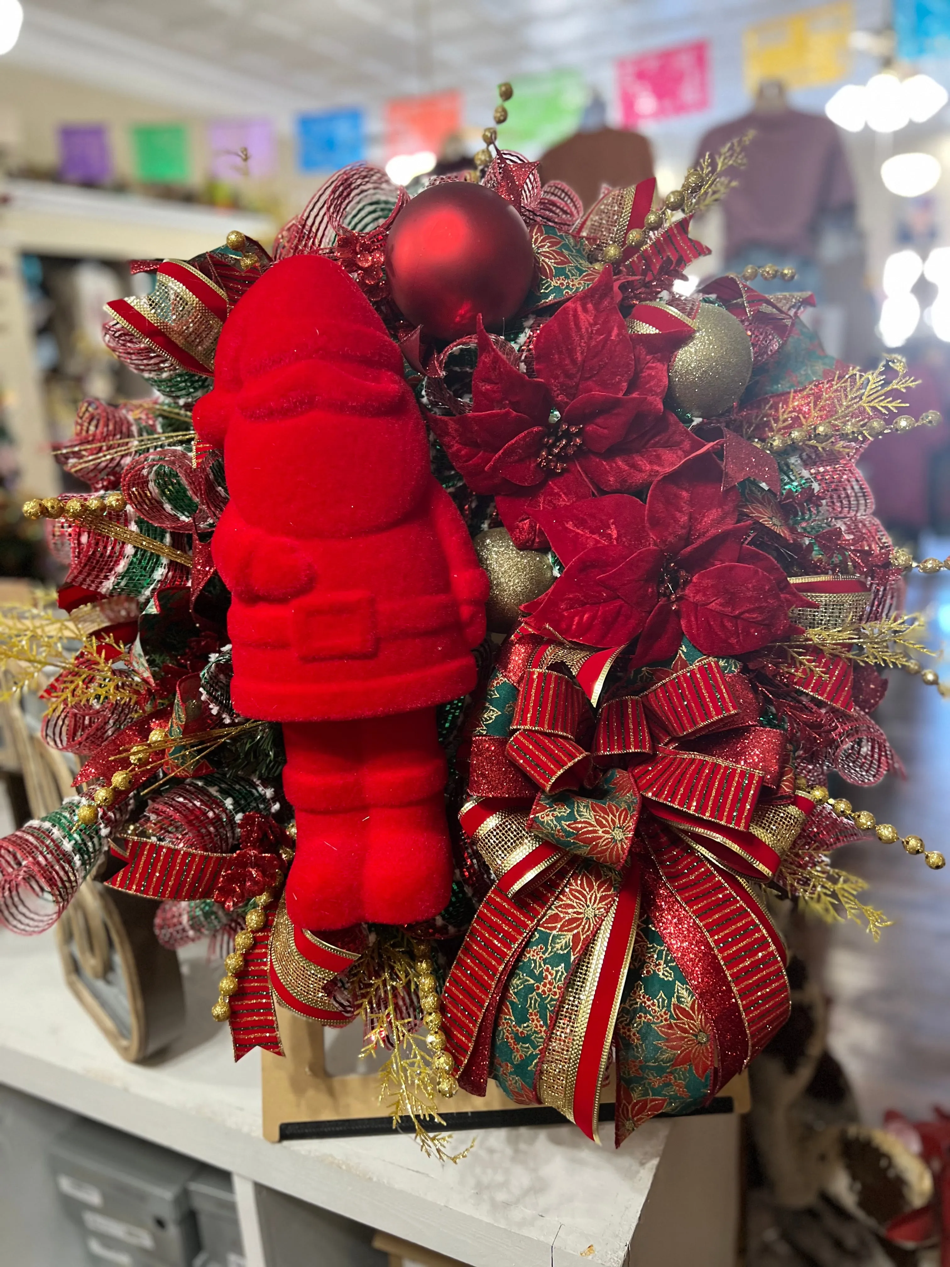 Santa Luxury Wreath