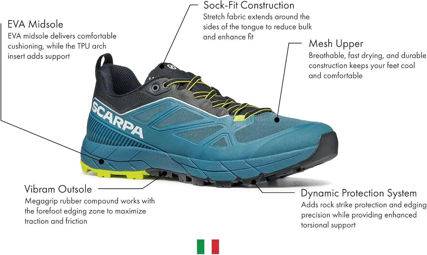 SCARPA Men's Rapid Hiking and Approach Shoes