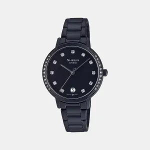 Sheen Women's Analog Stainless Steel Watch SH235 - SHE-4056BD-1AUDF