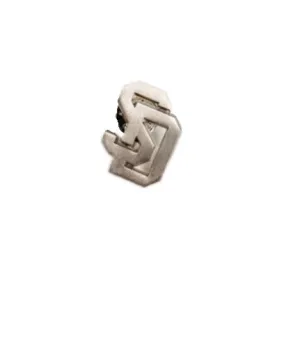 Silver SD Lapel Pin