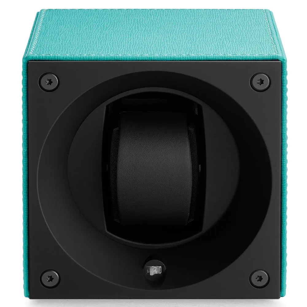SKBWatch Winder Single Turquoise Leather