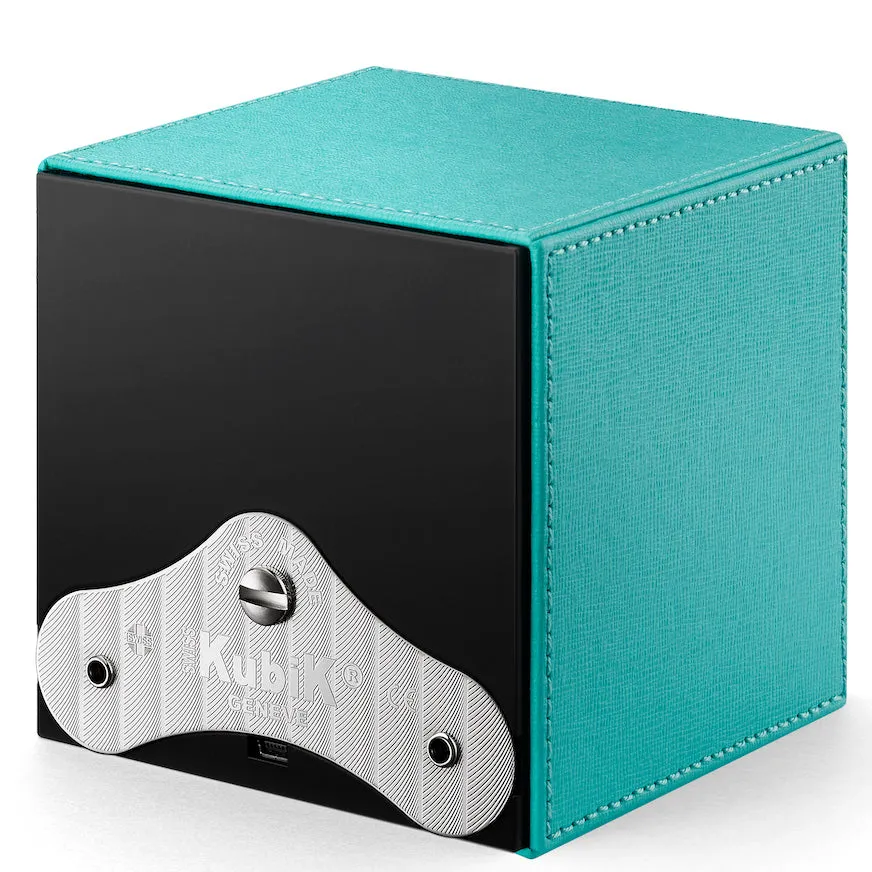 SKBWatch Winder Single Turquoise Leather