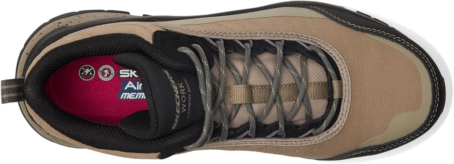 SKECHERS Men's D'lux Journey Sr-Terrain-Guard Comp Toe Sneaker