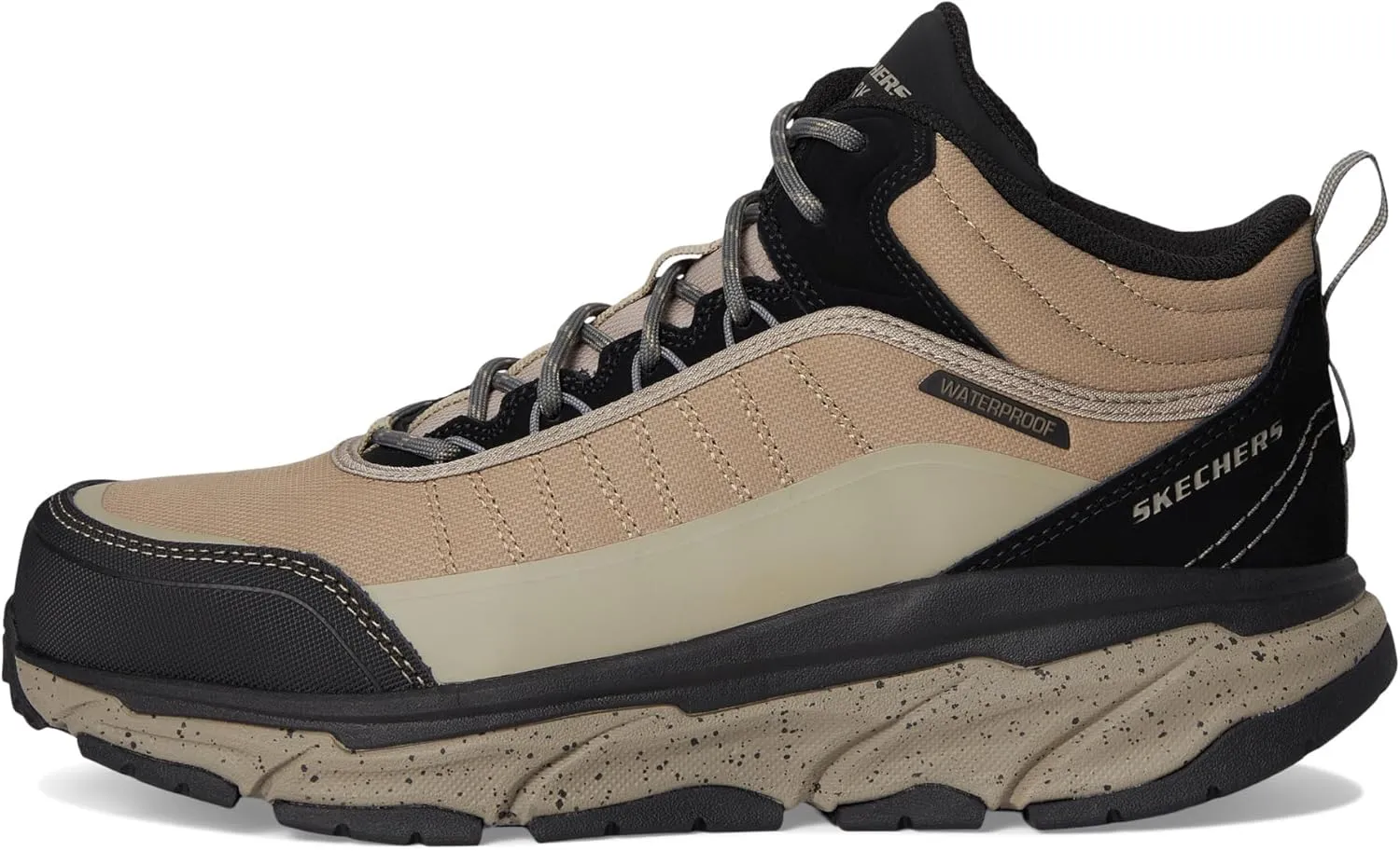 SKECHERS Men's D'lux Journey Sr-Terrain-Guard Comp Toe Sneaker