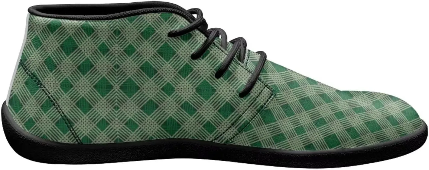 St. Patrick's Day Wide Toe Box Barefoot Shoes for Men Walking Sneaker Stylish Non Slip Zero Drop Sole Running Footwear