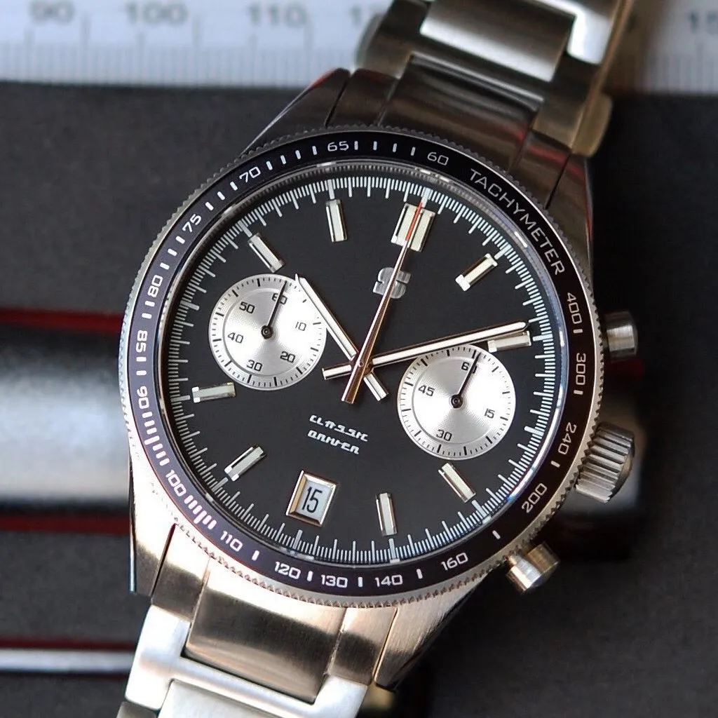 Straton Classic Driver "B" (Black Dial)