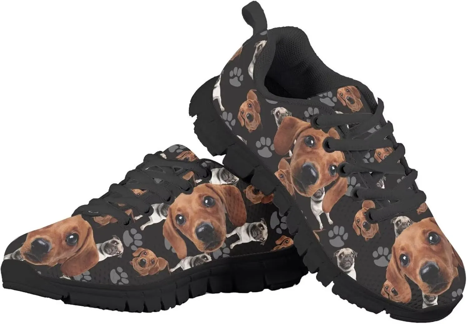 Stylish Breathable Tennis Sneakers Indoor Anti-Skid Shoes for Boys Girls Lightweight Cozy Rubber Sole Anti-Skid Shoes for Travel US Little Kid 11-13 Big Kid 1-5 Black Sole