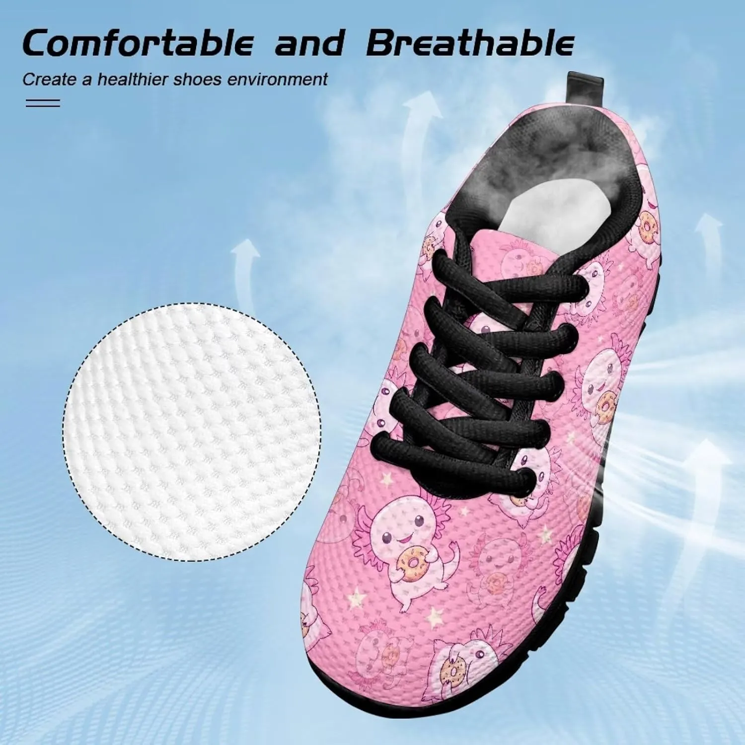 Stylish Breathable Tennis Sneakers Indoor Anti-Skid Shoes for Boys Girls Lightweight Cozy Rubber Sole Anti-Skid Shoes for Travel US Little Kid 11-13 Big Kid 1-5 Black Sole
