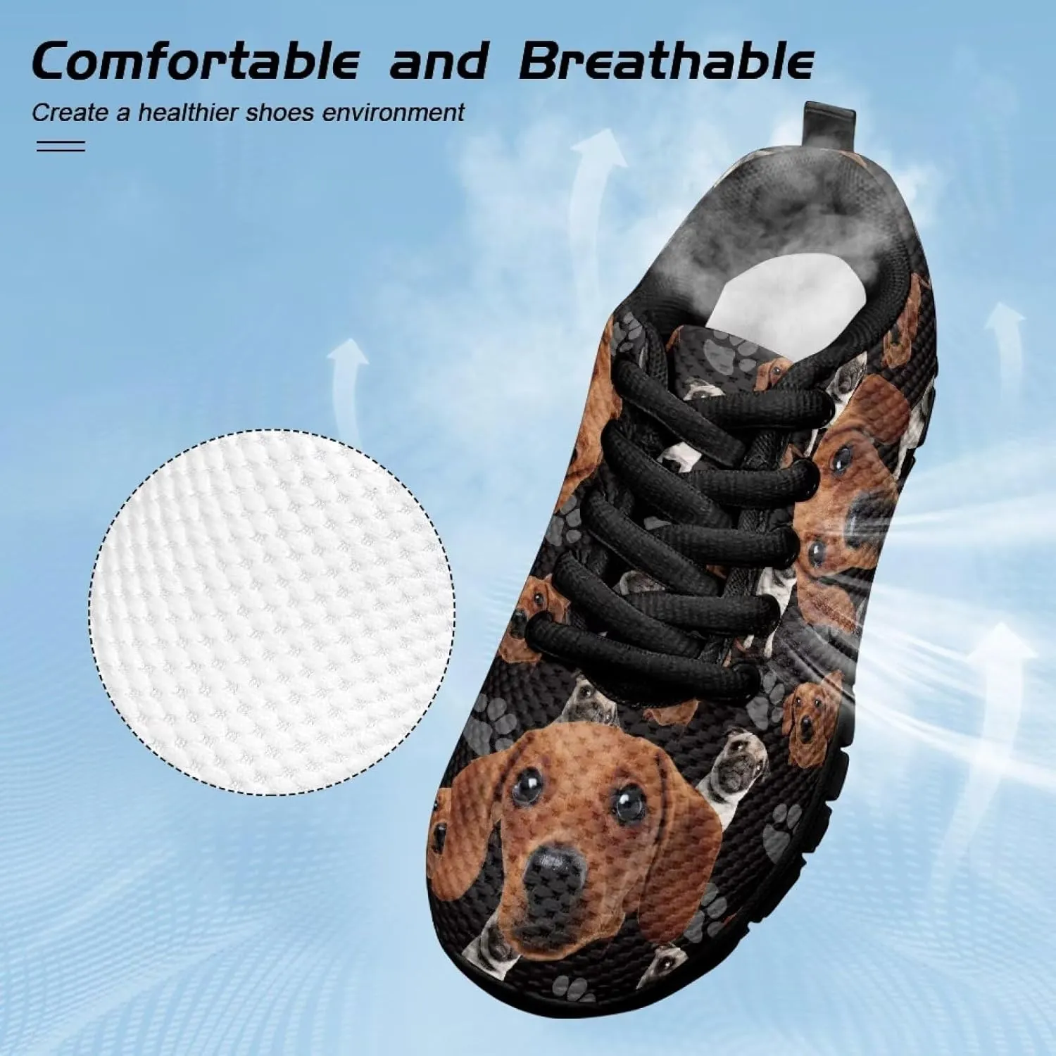 Stylish Breathable Tennis Sneakers Indoor Anti-Skid Shoes for Boys Girls Lightweight Cozy Rubber Sole Anti-Skid Shoes for Travel US Little Kid 11-13 Big Kid 1-5 Black Sole