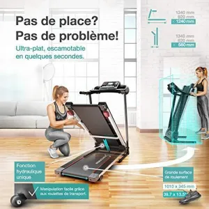 Tapis de course pliable F50 Fitnessterapy