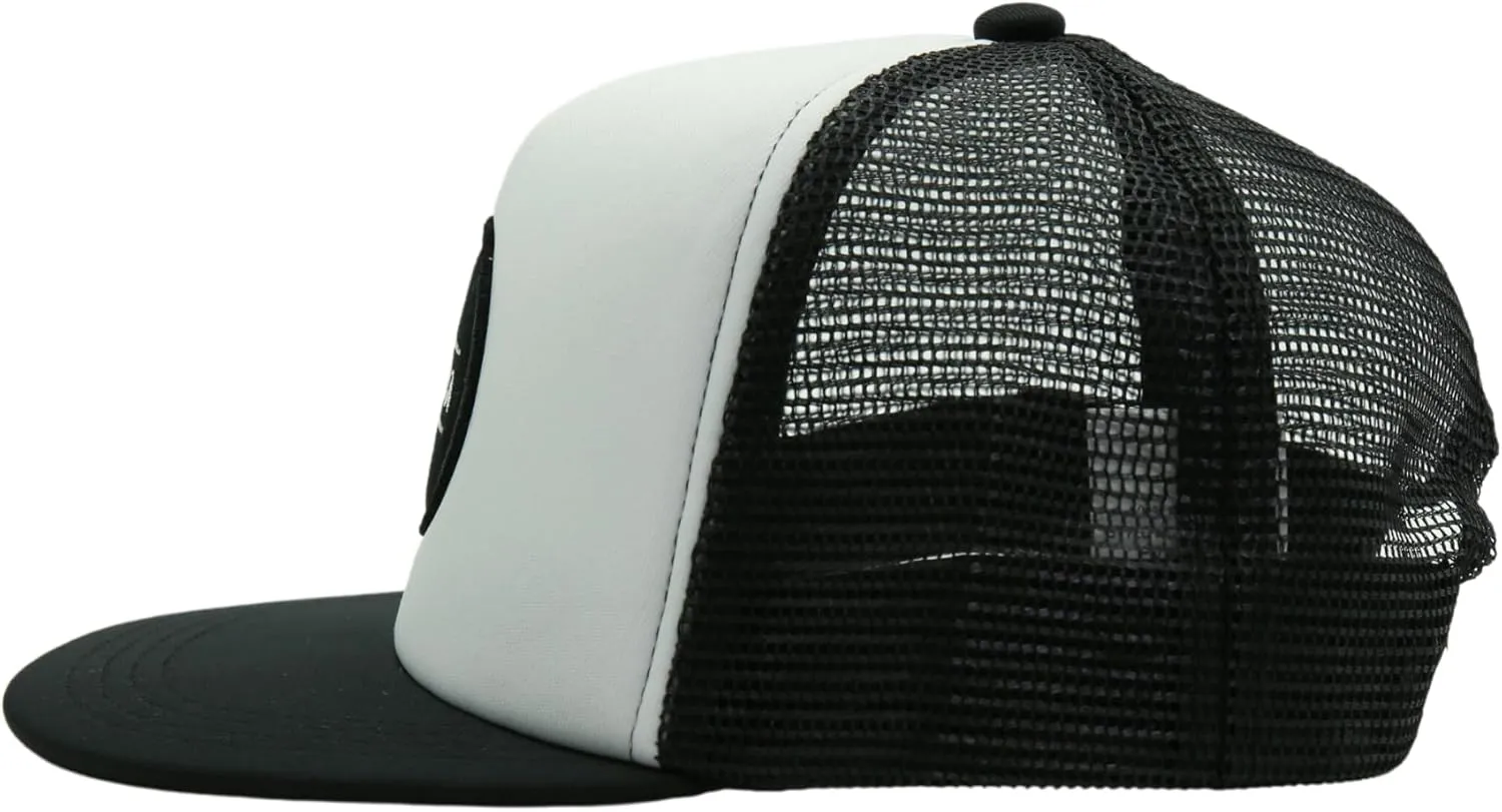 Toddler Hat - Baseball Hat - Baby Bubba Trucker Cap - Infant Newborn Youth Flat Brim Patch Sun Hat for Summer Winter