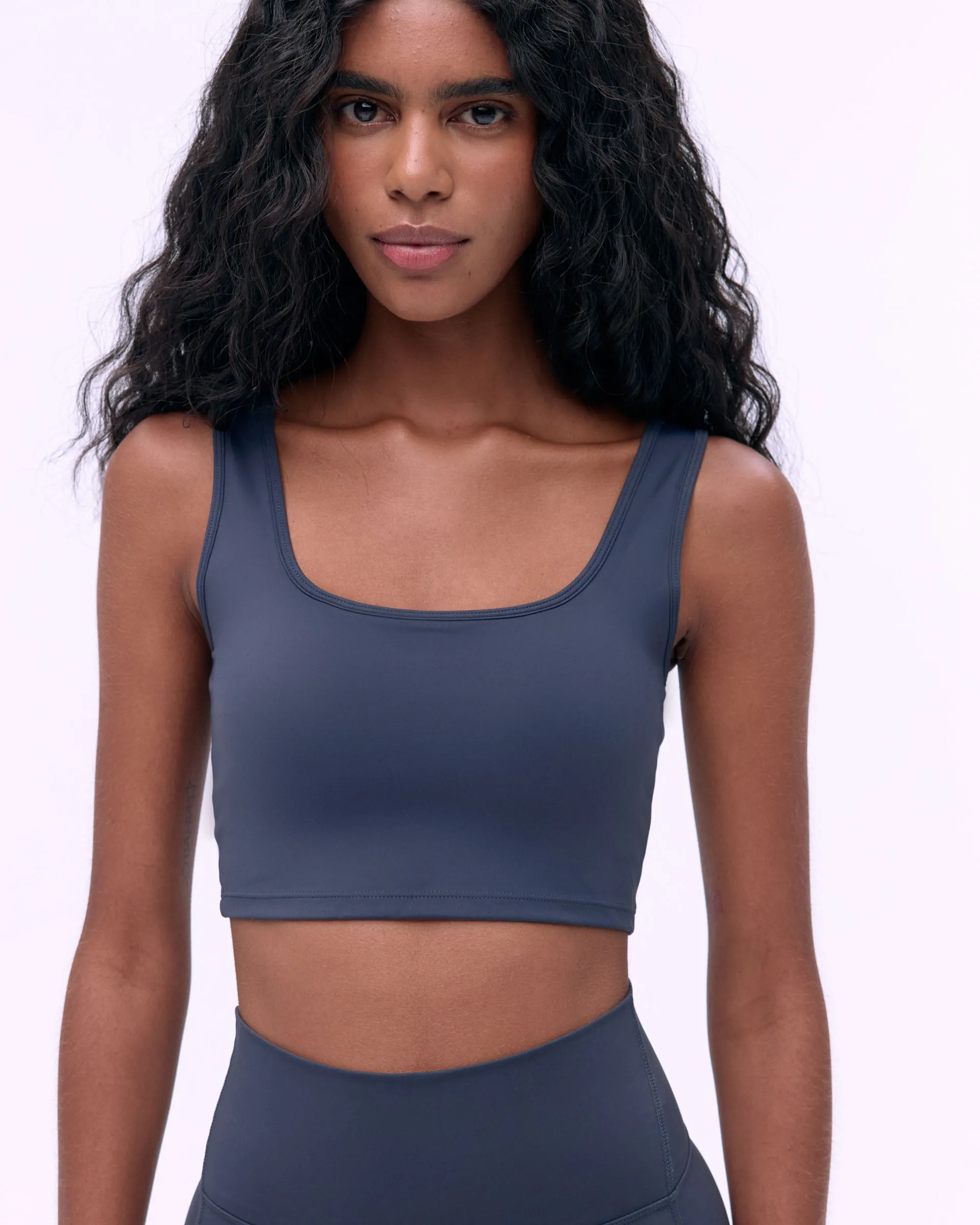 Ultimate Square Neck Bra - Midnight Blue