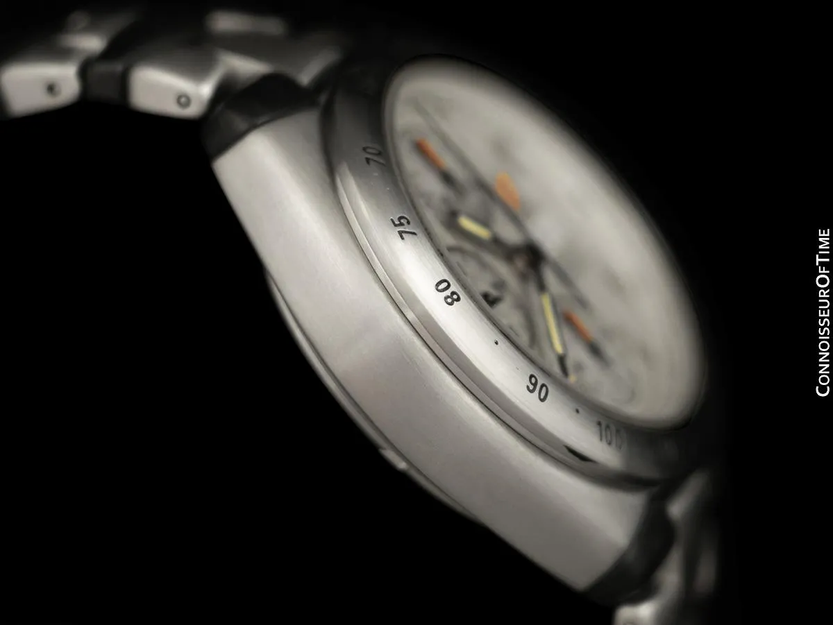 Universal Geneve Ayrton Senna "41" Racing Chronograph Mens Watch - Stainless Steel & Carbon