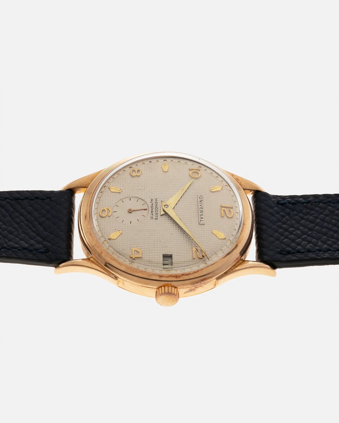 Universal Geneve Monodatic Yellow Gold