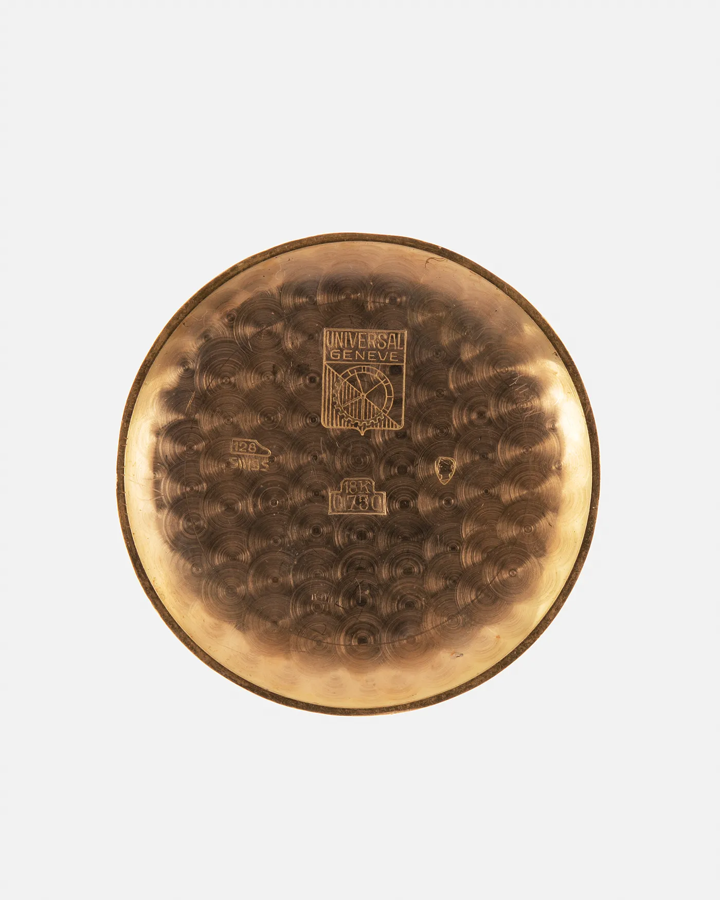 Universal Geneve Monodatic Yellow Gold