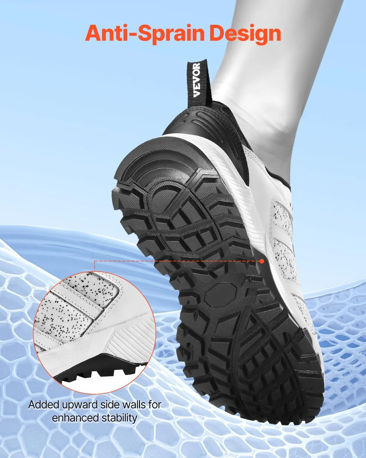 VEVOR Men's Cross Training Health Care Professional Shoe