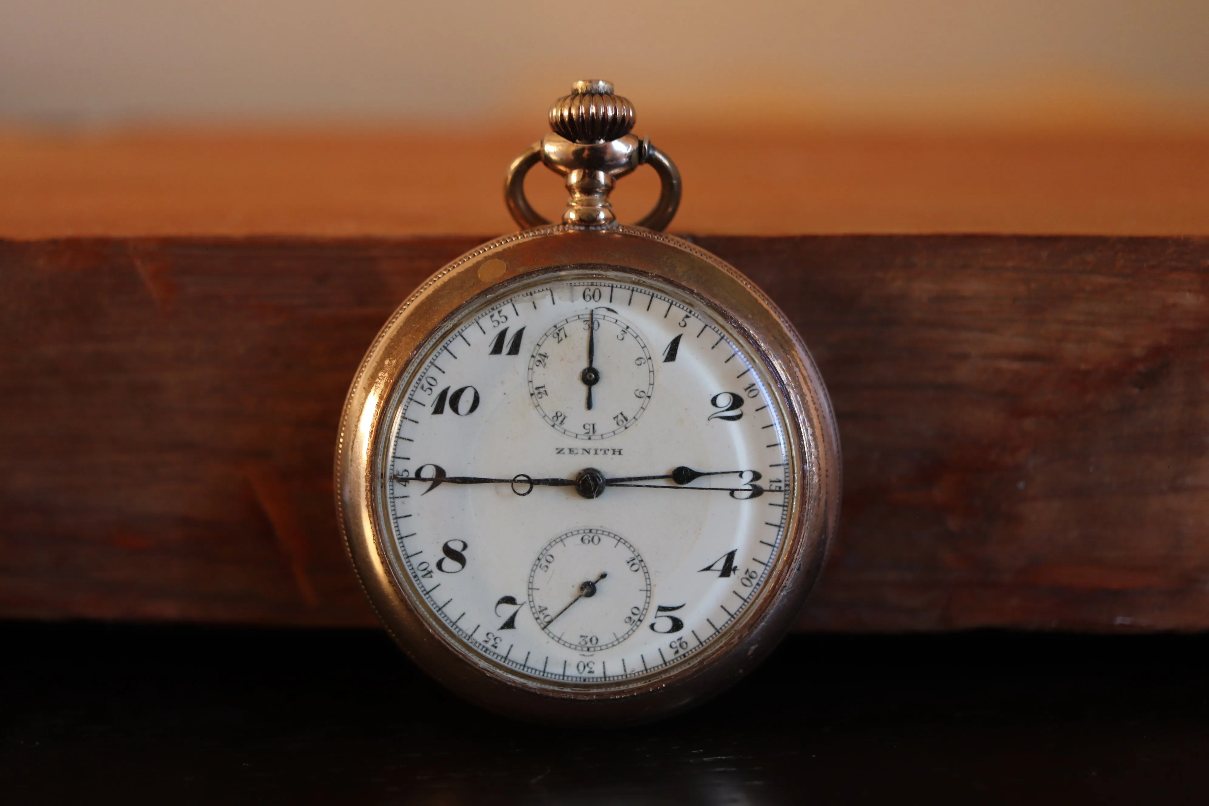Vintage Zenith Pocket Watch with Chronograph Function