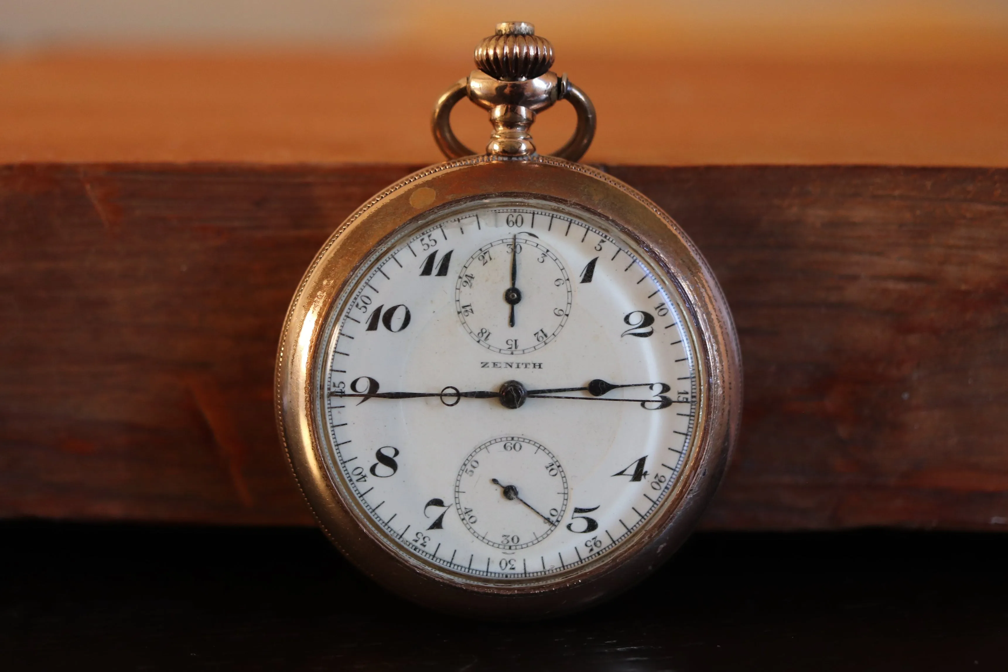 Vintage Zenith Pocket Watch with Chronograph Function